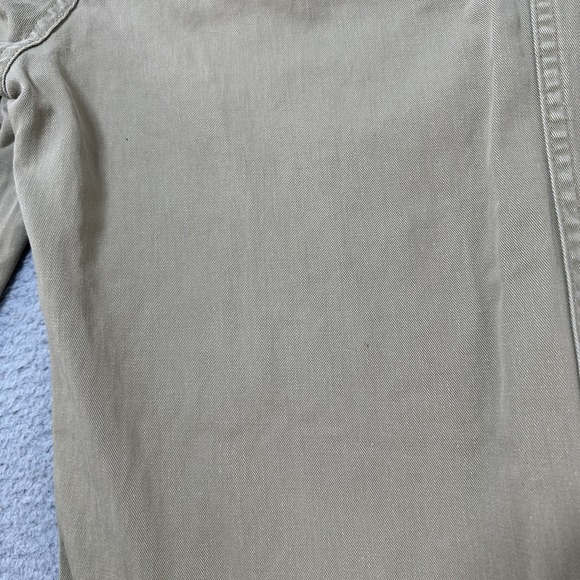 Vintage Calvin Klein Pants Men's 31x30 Beige Straight Barrel Leg Made in USA 80s - Picture 9 of 13